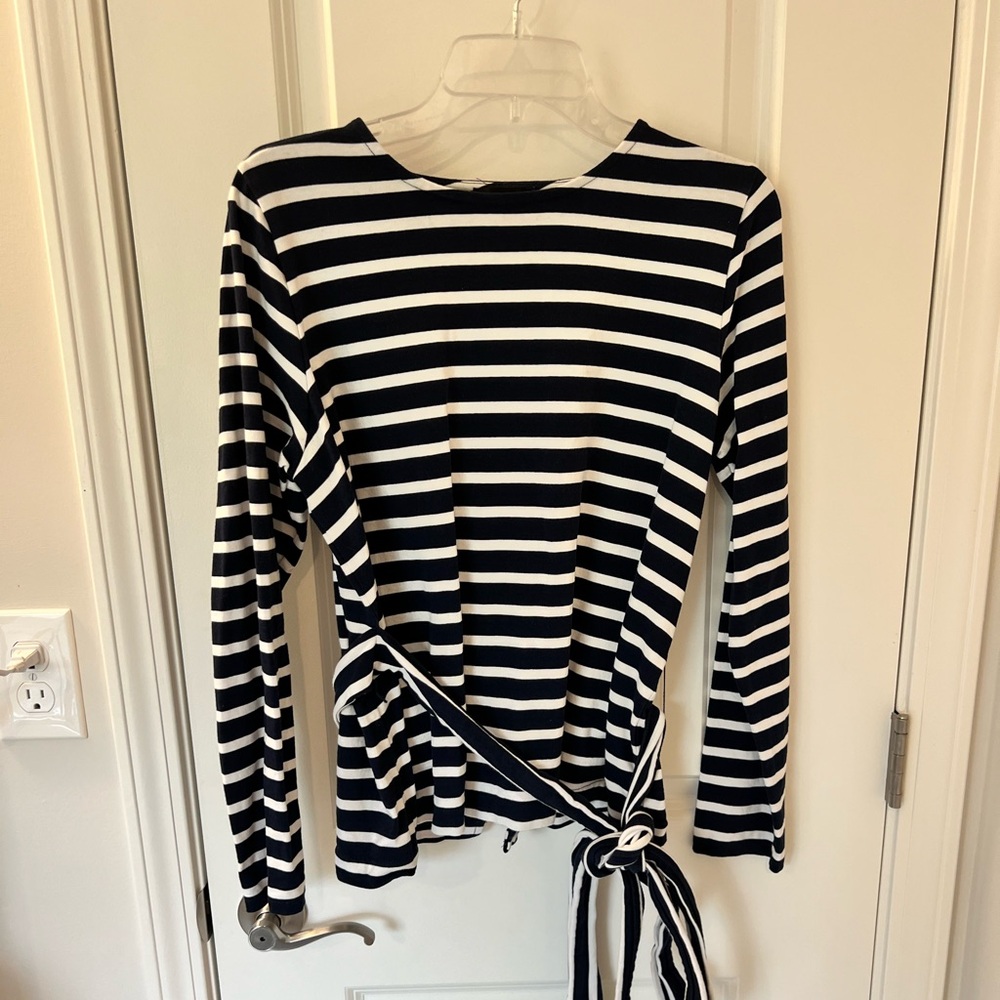 J. Crew Wrap Top